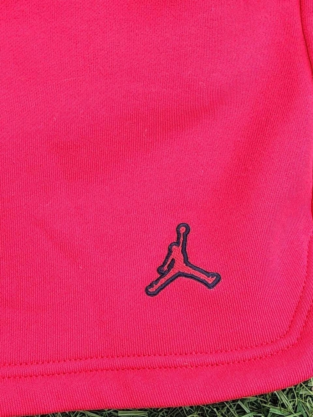 Men's Jordan Sweat Shorts - Bright Red